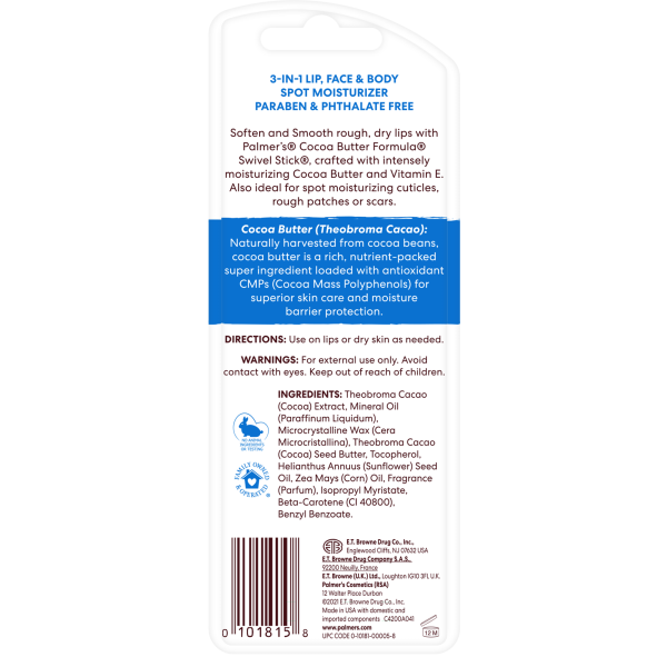 Palmers Cocoa Butter Swivel Stick 14g  4