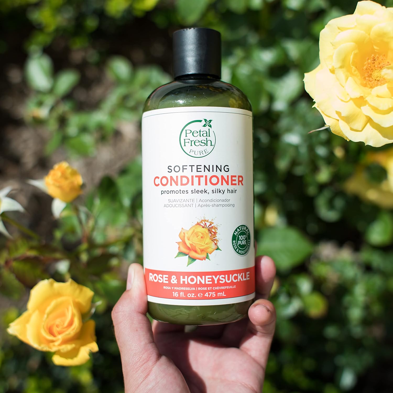 Petal Fresh Rose and Honey Conditioner 355ml 3