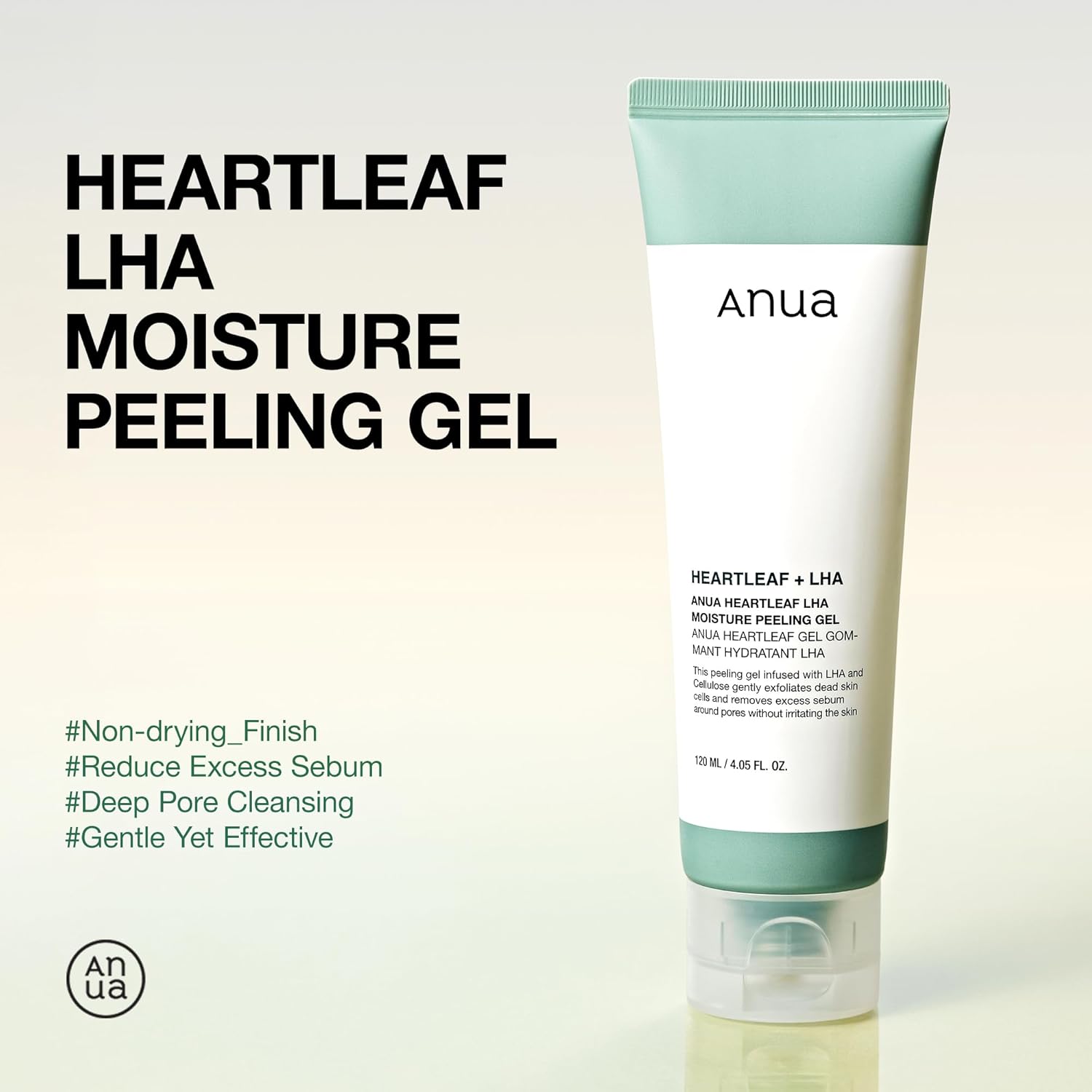 Anua Heartleaf LHA Moisture Peeling Gel 120ml 4