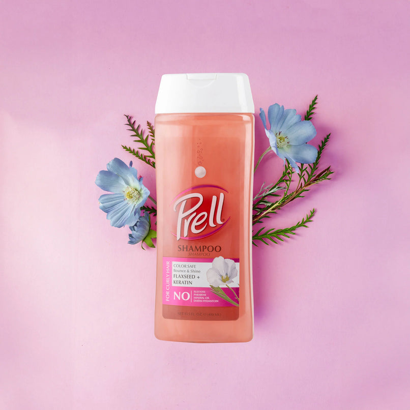 Prell Flaxseed and Keratin Shampoo 400ML  2
