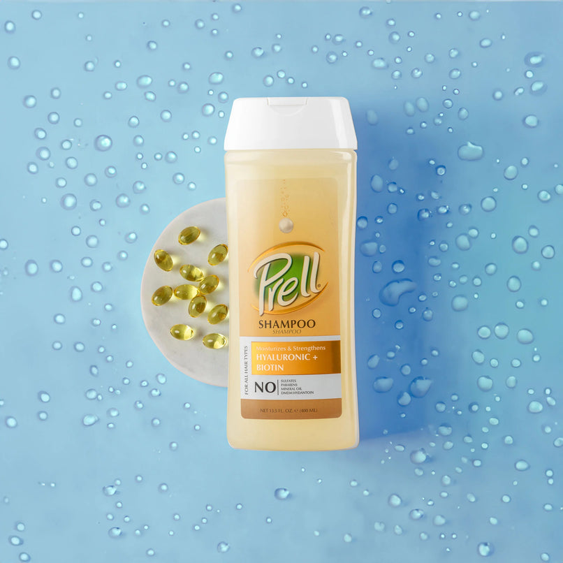 Prell Hyaluronic and Biotin Shampoo 400ML 2