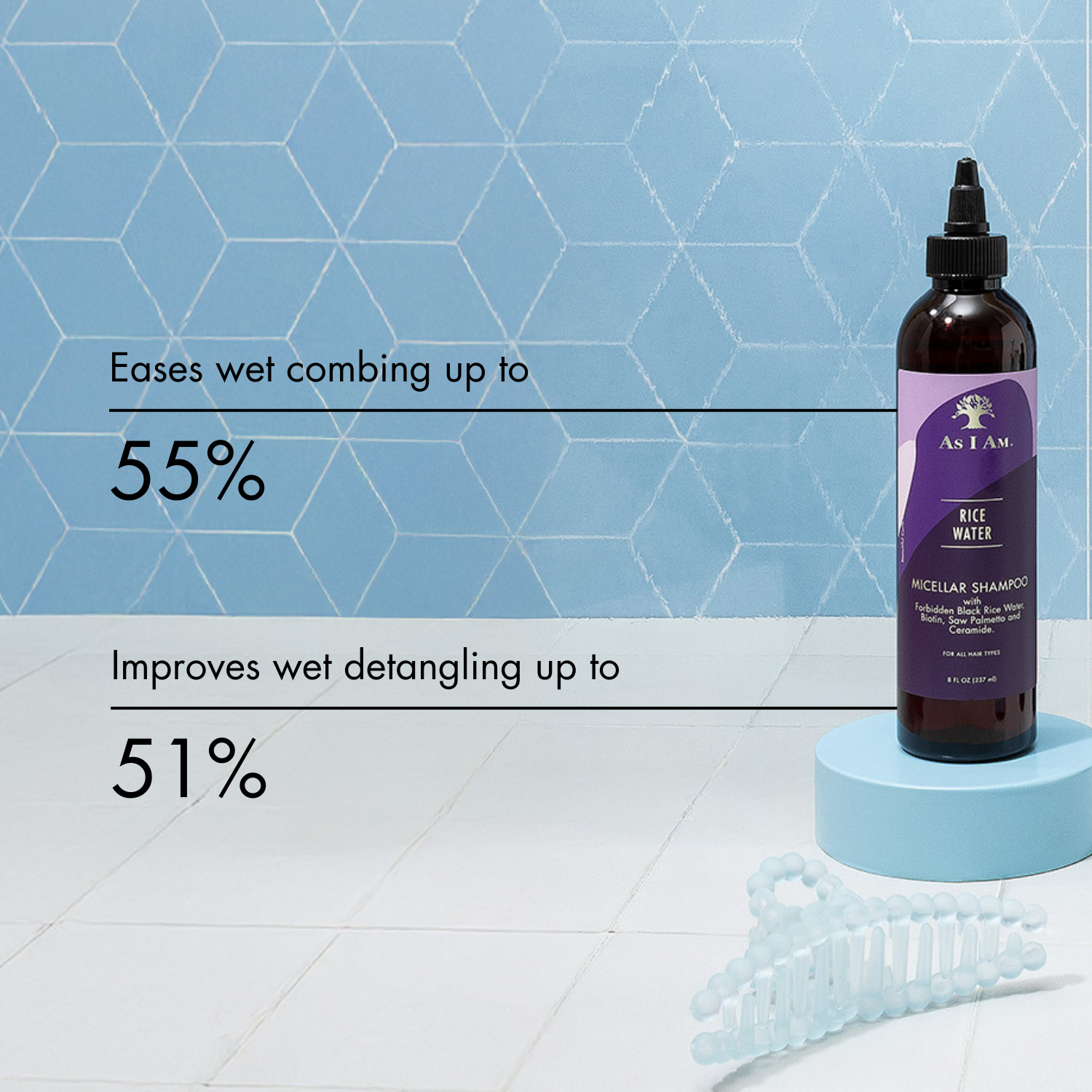 As I Am Rice Water Micellar Shampoo – 237ml 2