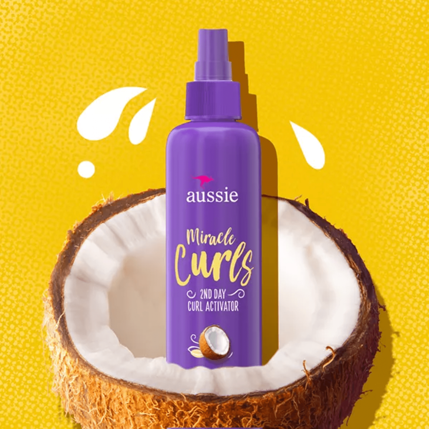 Aussie Miracle Curls Coconut & Jojoba Curl Activator 251ml 2