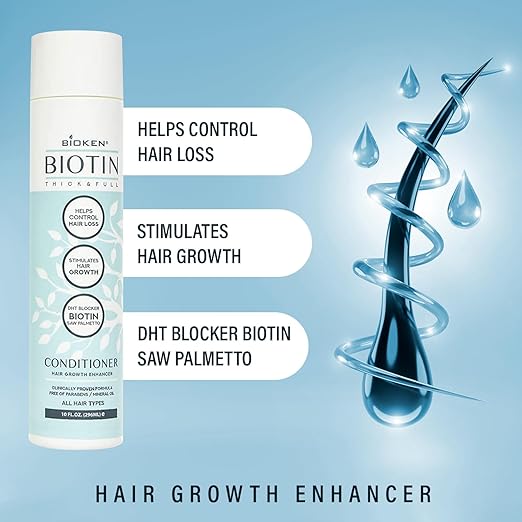Bioken Biotin Thick and Full Conditioner 296ml 2