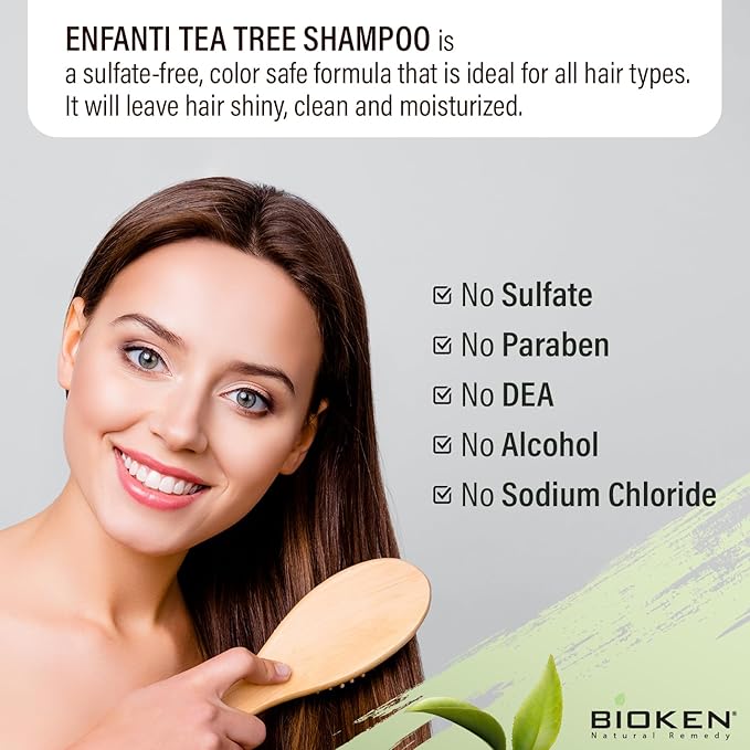 Bioken Tea Tree Shampoo 237ml 4