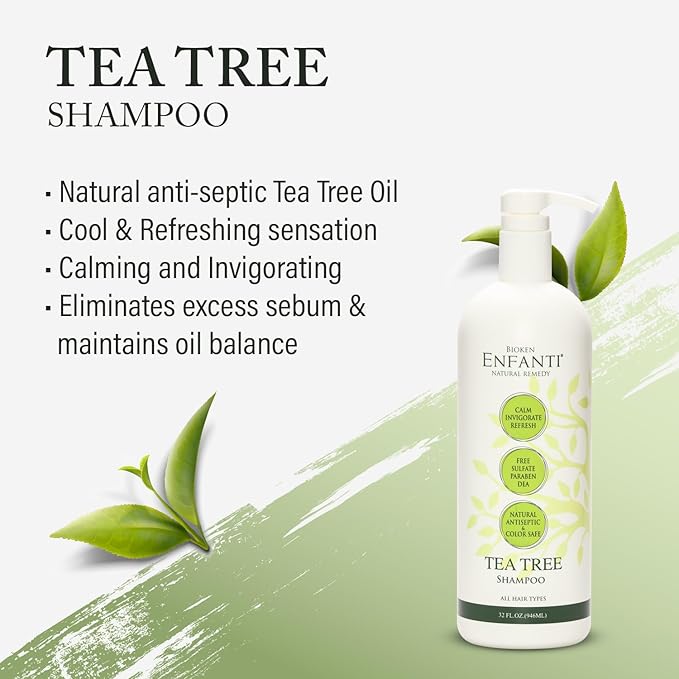 Bioken Tea Tree Shampoo 237ml 2