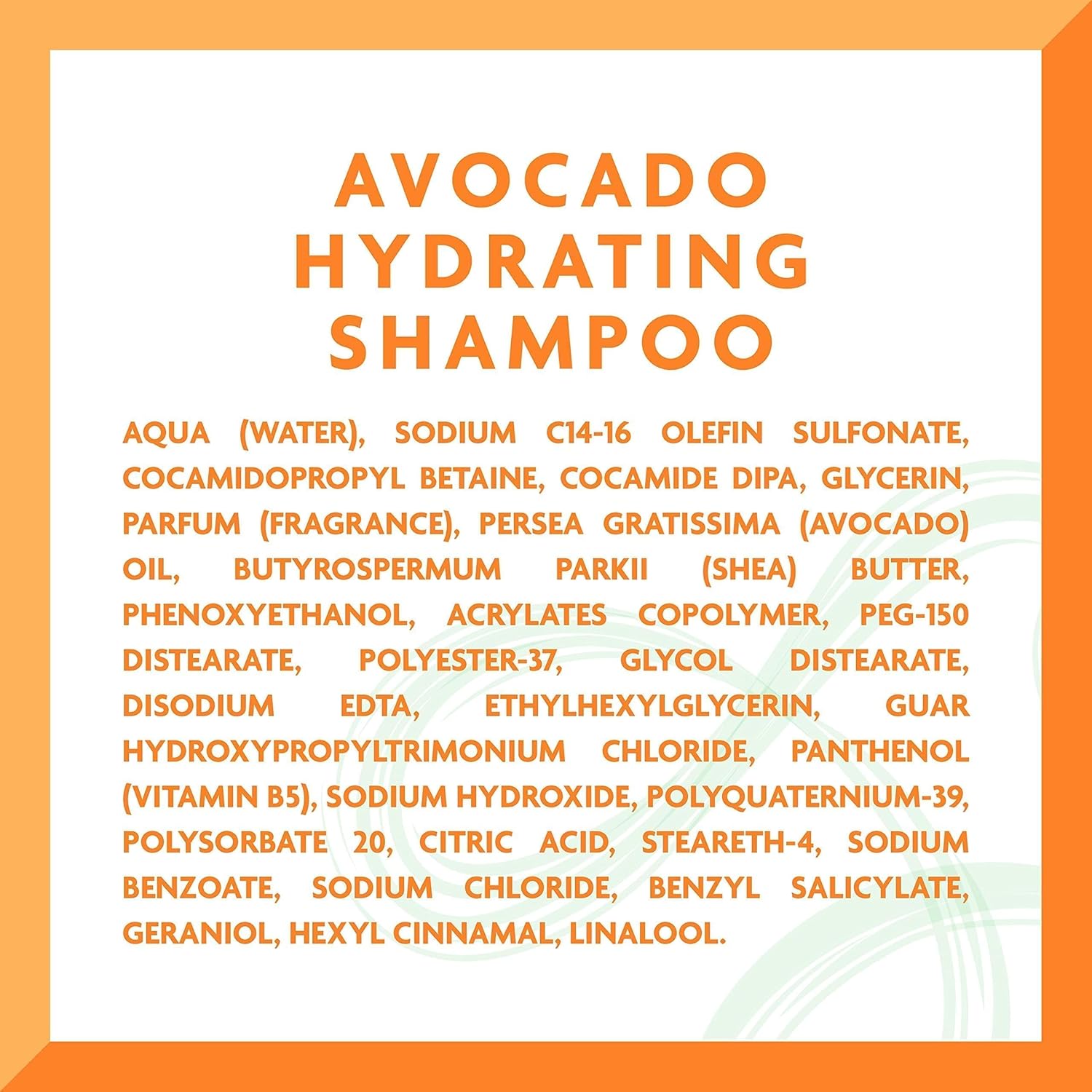 Cantu Avocado Hydrating Shampoo 400ml  4