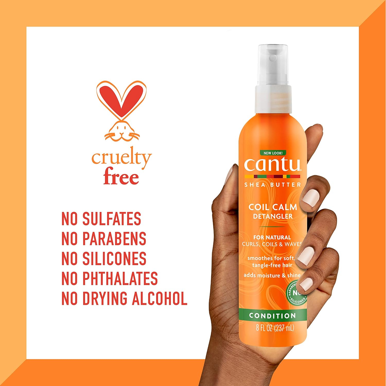 Cantu Coil Calm Detangler 237ml 3