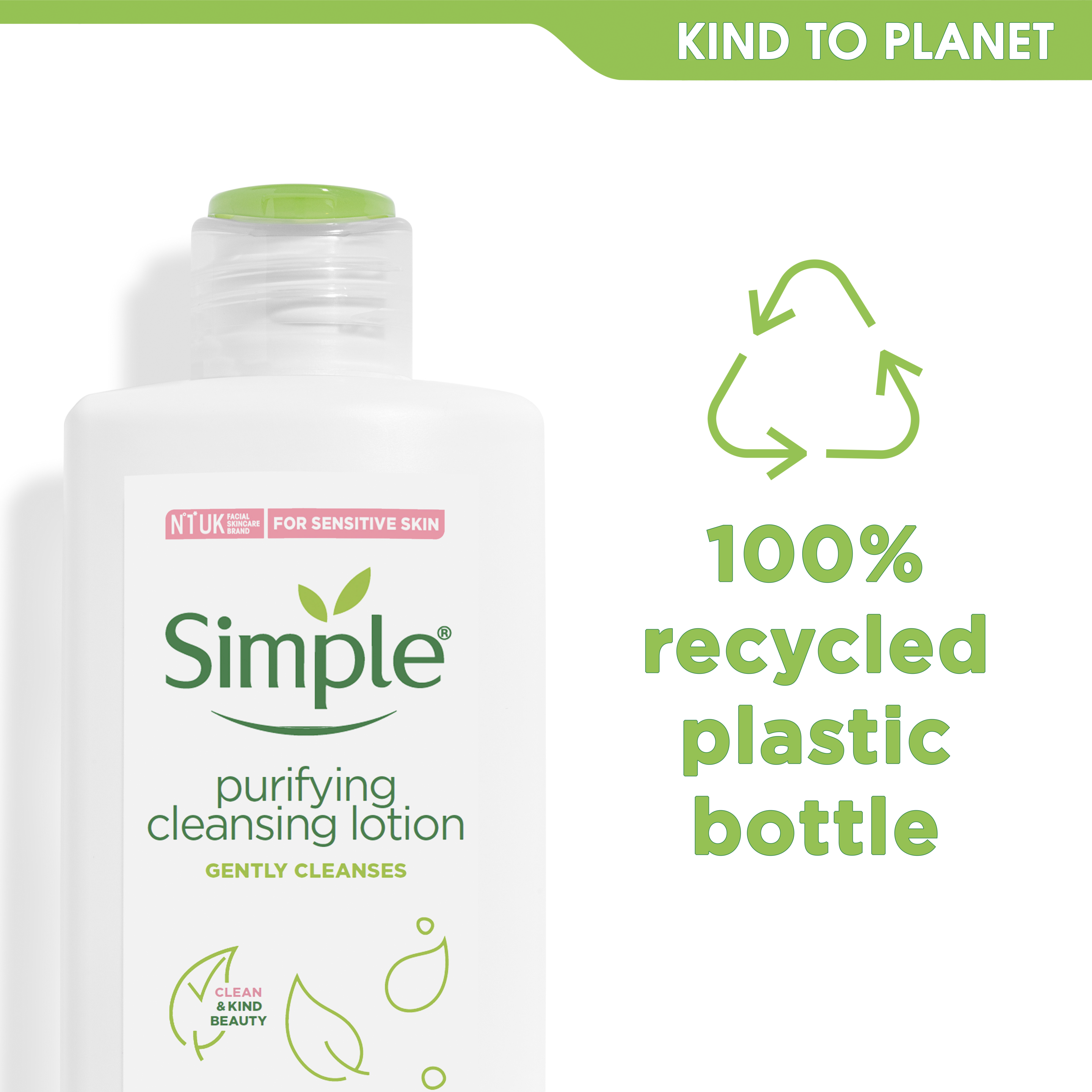 Simple Kind to Skin Purifying Cleansing Lotion 200ml  3