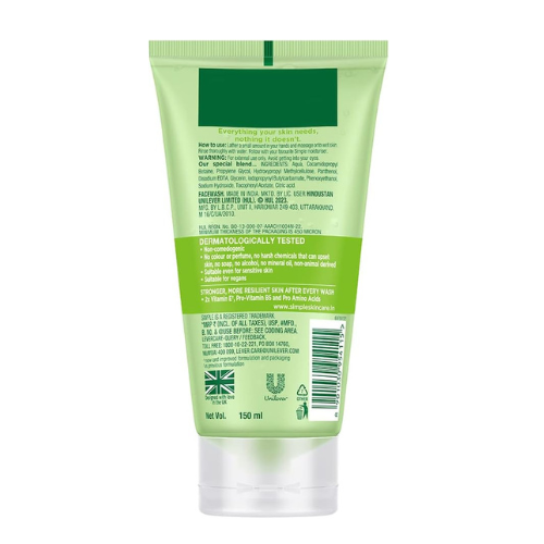 Simple Refreshing Facial Wash 150ml 2
