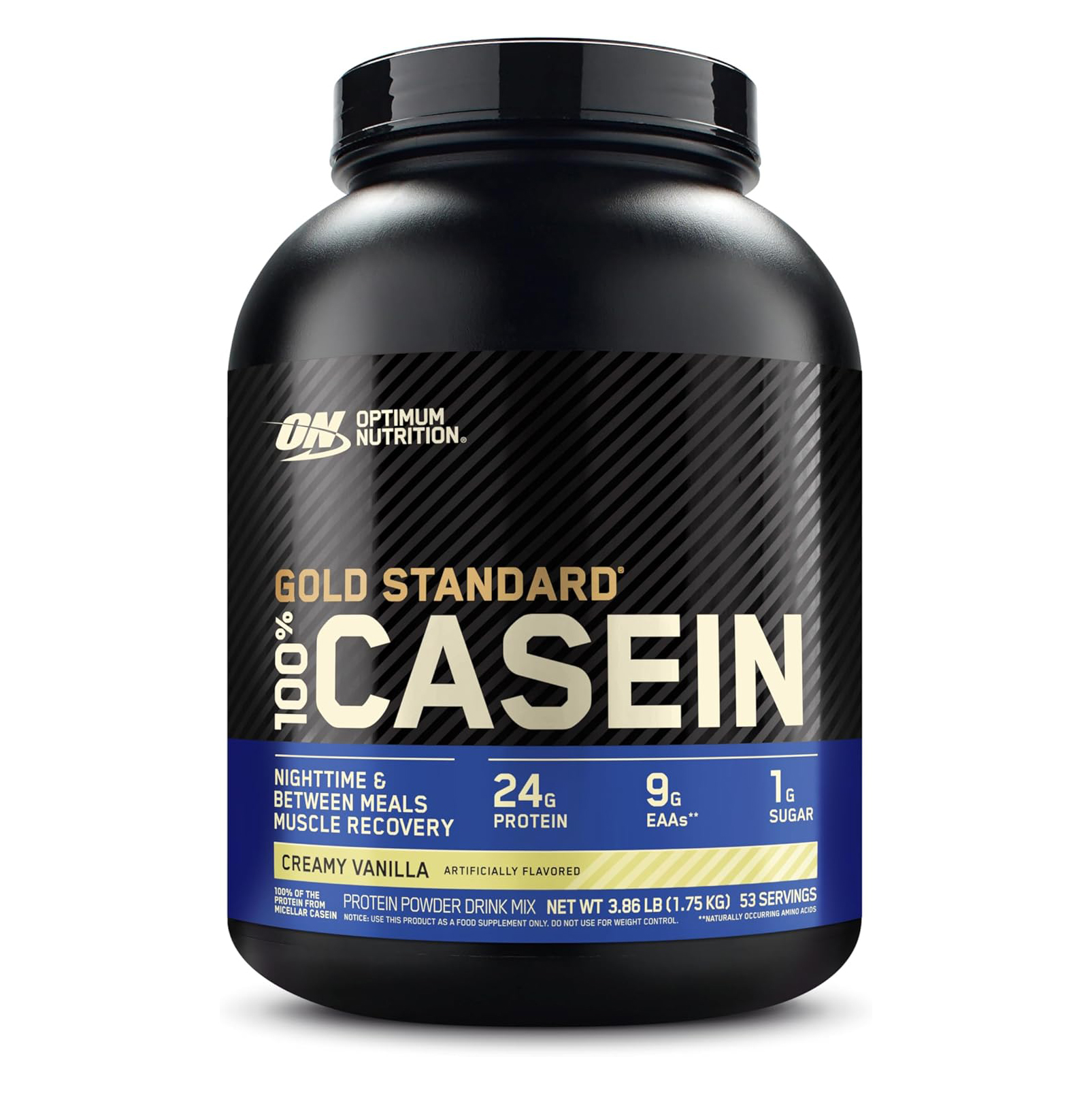Optimum Nutrition Gold Standard 100% Casein 4LB - Creamy Vanilla 2