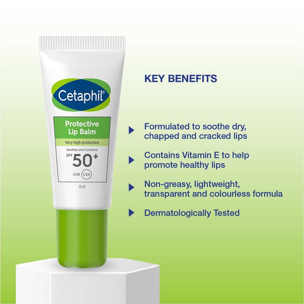 Cetaphil Protective Lip Balm SPF 50+ 8ml – Hydrating Lip Care with Broad-Spectrum Sun Protection 3