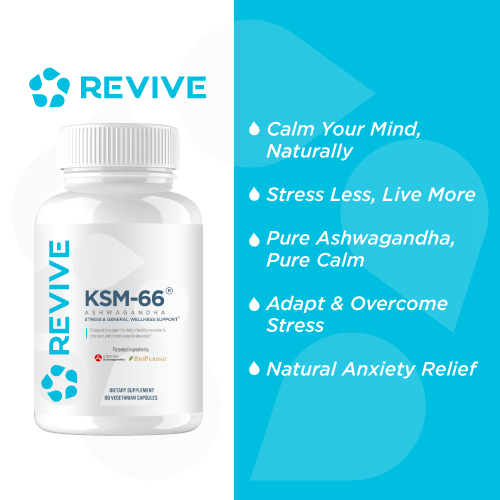 Revive Ashwagandha KSM-66 - 60 Capsules 2