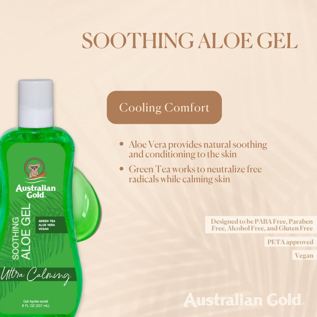 Australian Gold Soothing Aloe After Sun gel 237ml 2