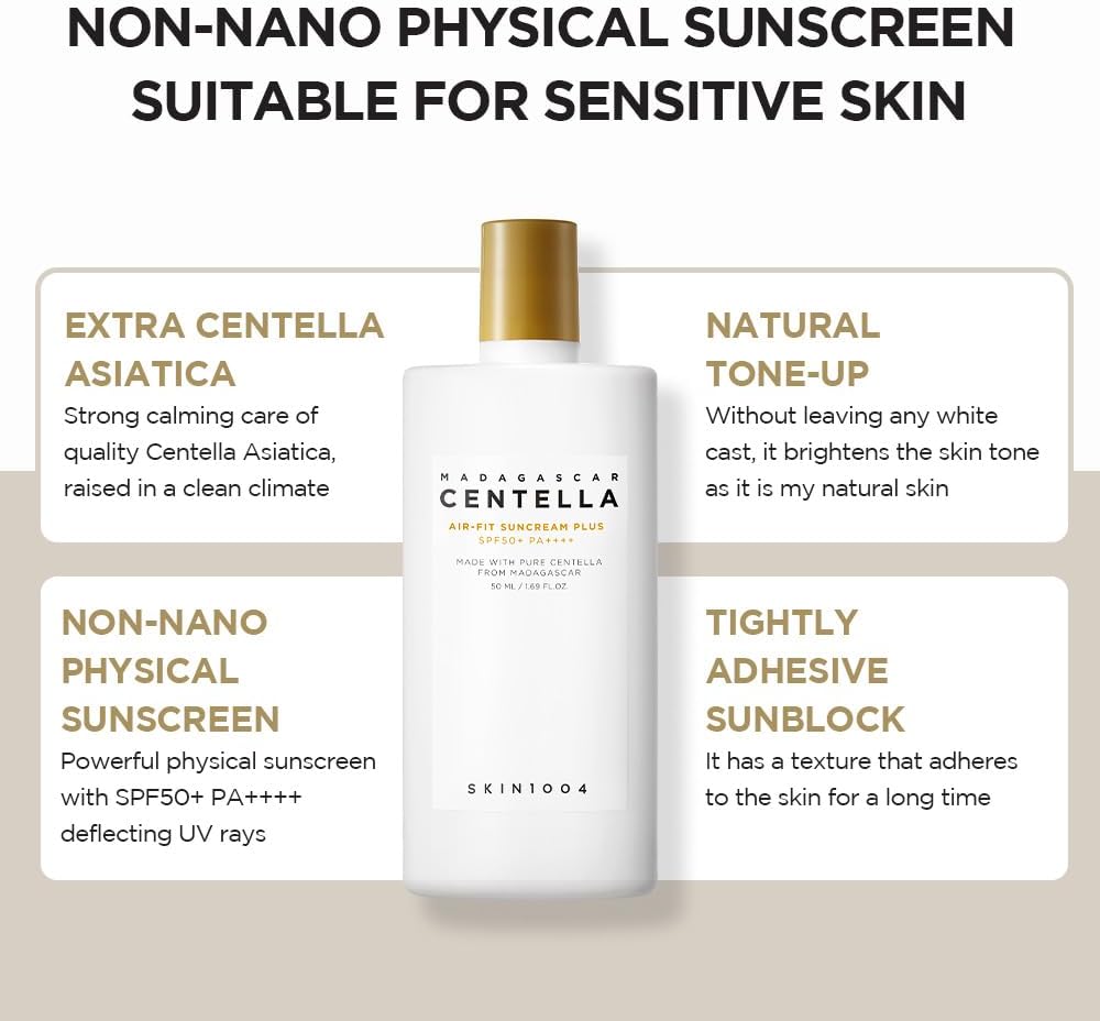 SKIN1004 Madagascar Centella Air-Fit Suncream Plus SPF50+ – 50ml  4