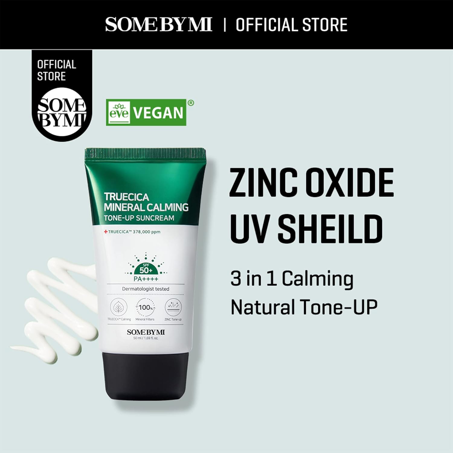 Some By Mi Trucica Mineral Calming Tone-Up Suncream – 50ml 5
