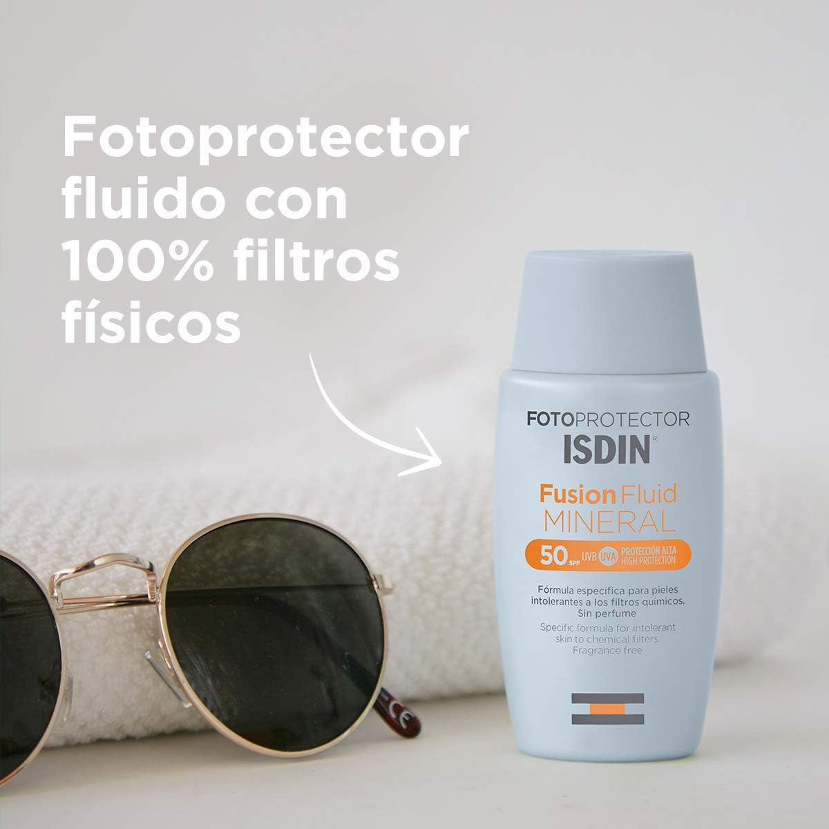 ISDIN Fotoprotector Fusion Fluid Mineral SPF 50 Sunscreen - 50ml 3