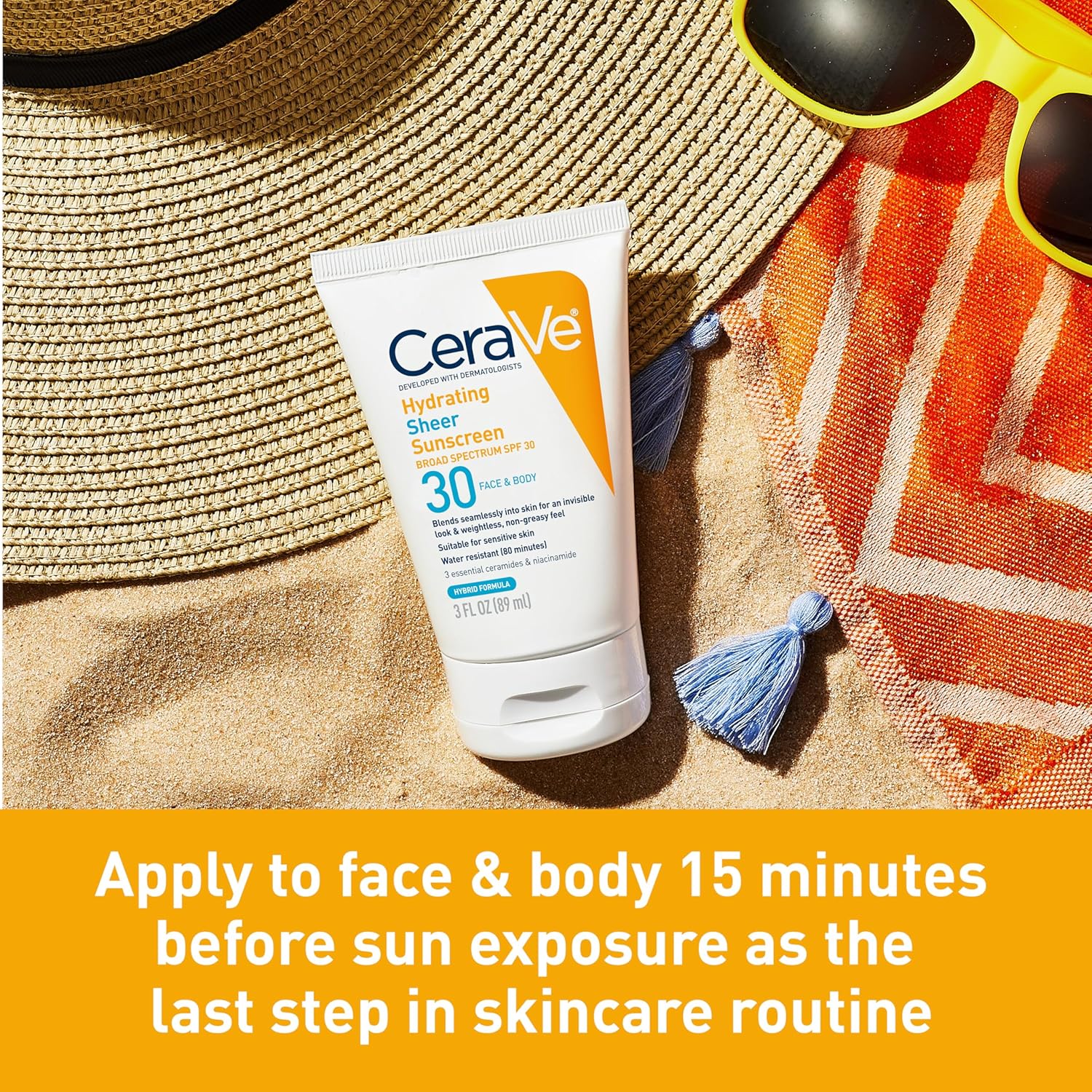 Cerave Hydrating Sheer Sunscreen SPF30 - 89ml 4