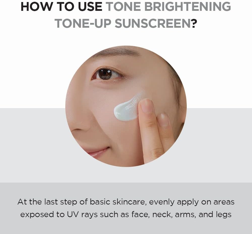 SKIN1004 Centella Tone Brightening Tone-Up Sunscreen 50ml – UV Protection & Radiant Skin Finish 2