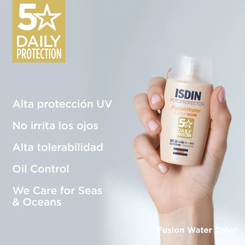 ISDIN Fotoprotector Fusion Water Color Light SPF50 - 50ml 2