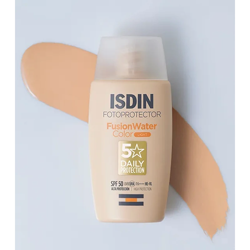 ISDIN Fotoprotector Fusion Water Color Light SPF50 - 50ml 5