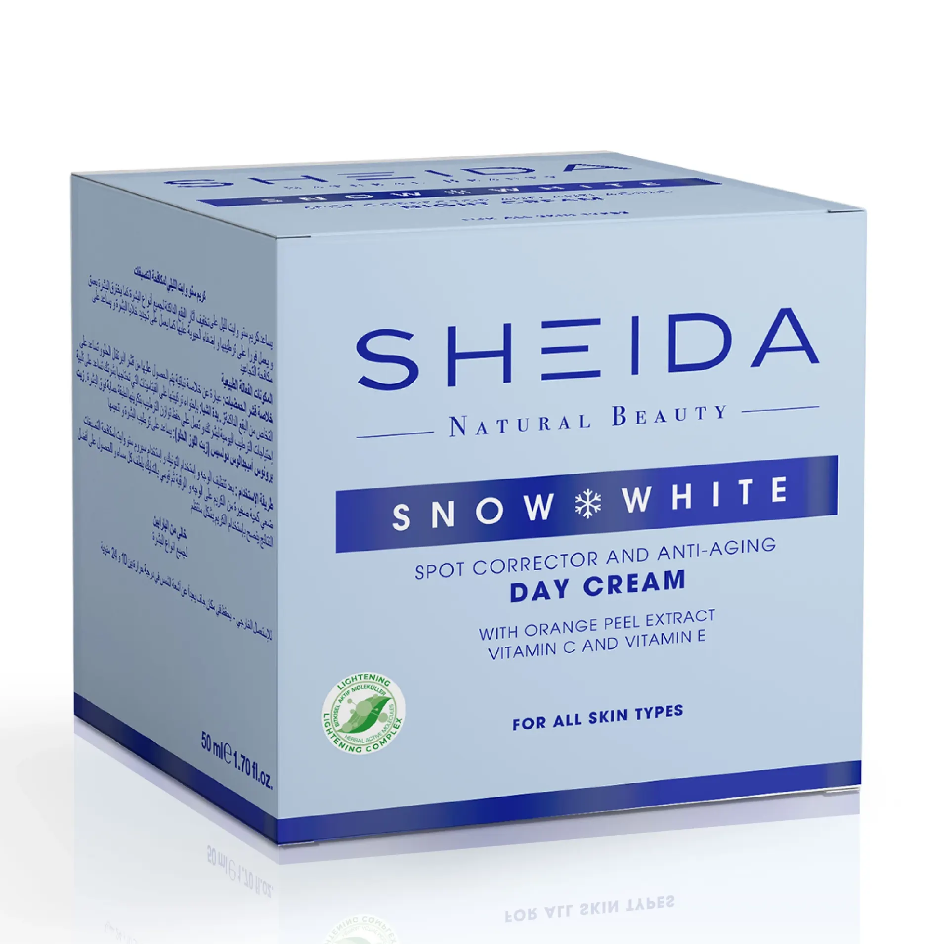 Sheida Snow White Spot Correct Day Cream SPF15+ 50ML 2