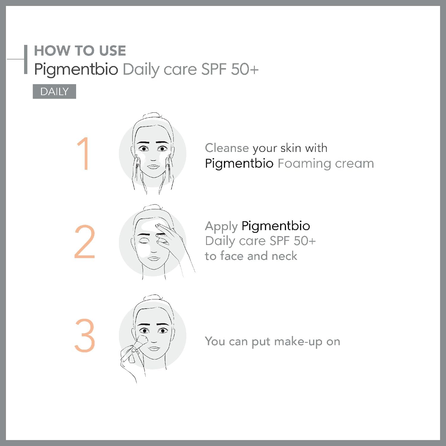 Bioderma Pigmentbio Daily Care SPF50+ 40ml 2