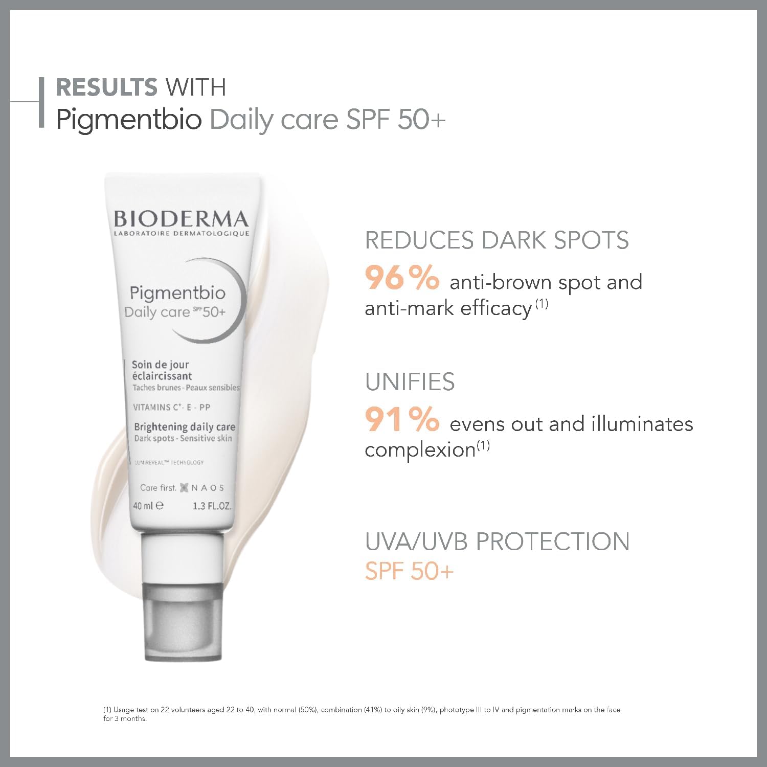 Bioderma Pigmentbio Daily Care SPF50+ 40ml 3