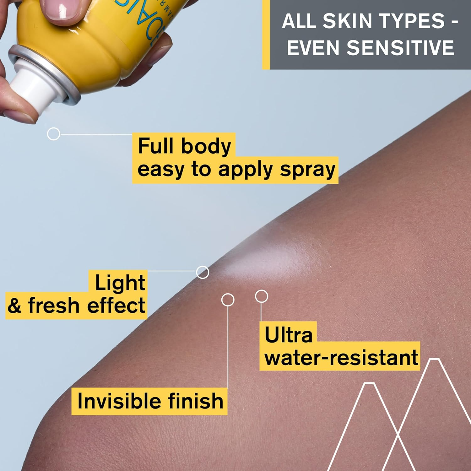 Uriage Bariesun SPF50+ Dry Mist, Sunscreen Spray 200ml 3