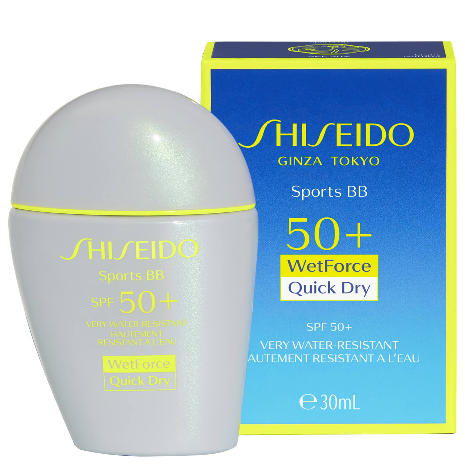 Shiseido Sports BB SPF 50+ WetForce Quick Dry Medium 30ml 4