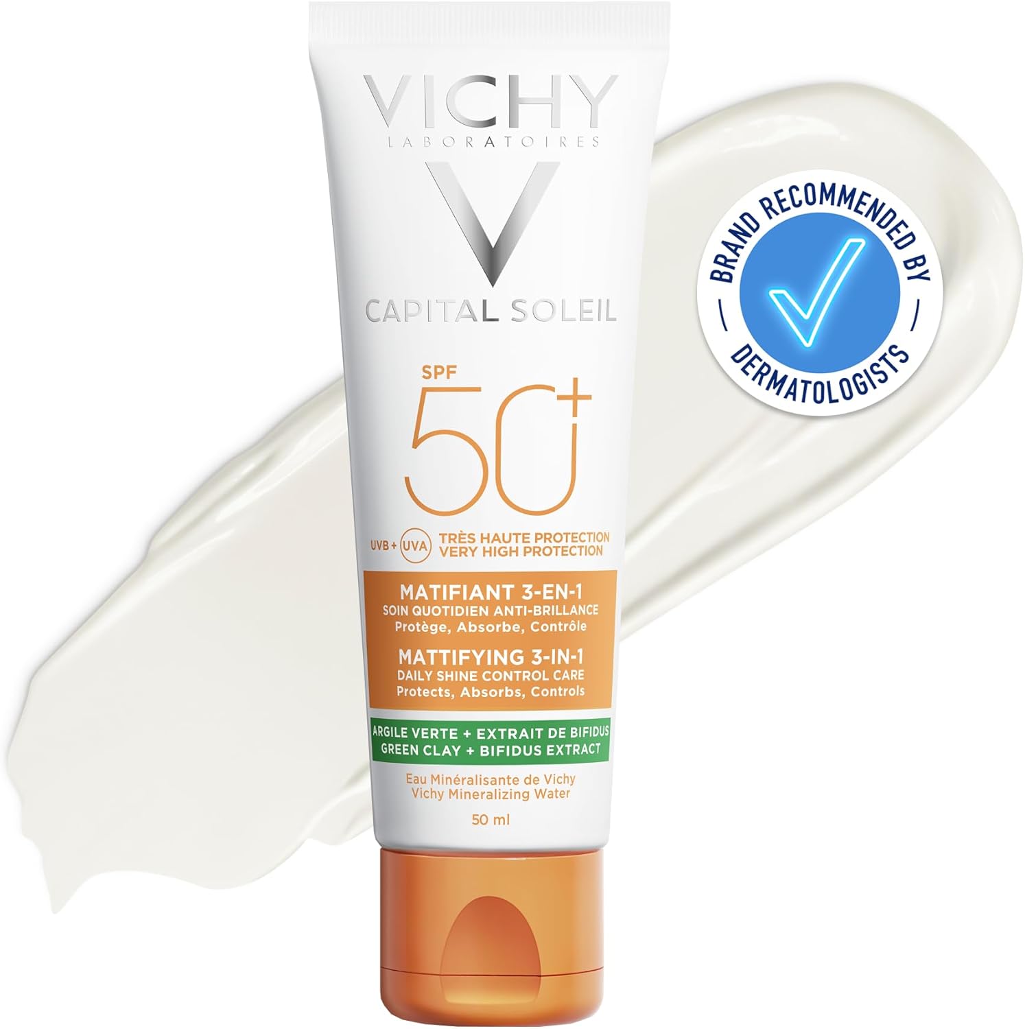 Vichy Mattifying 3 In 1 SPF50+ - 50ml 2