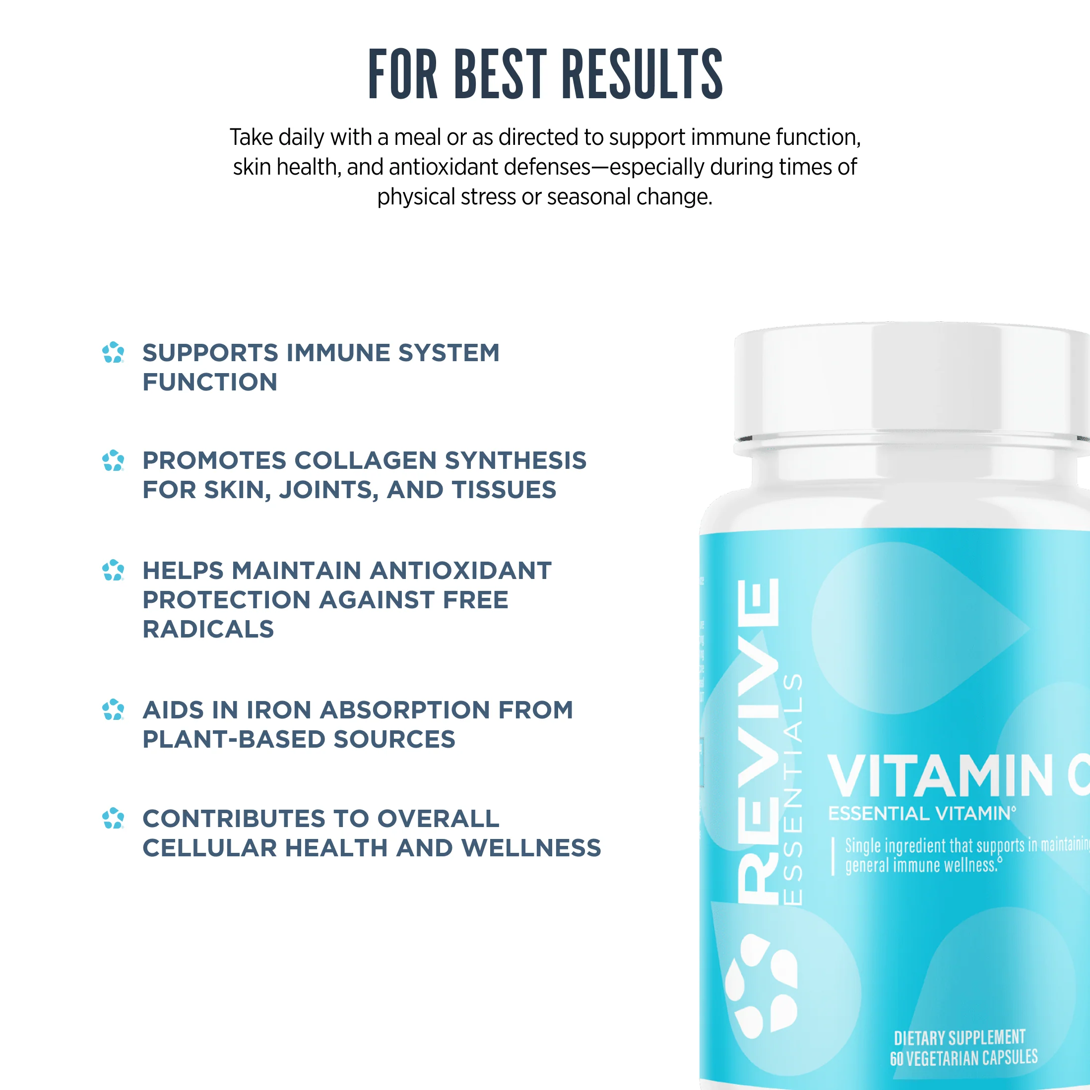 Revive Vitamin C - 60 Capsules 4