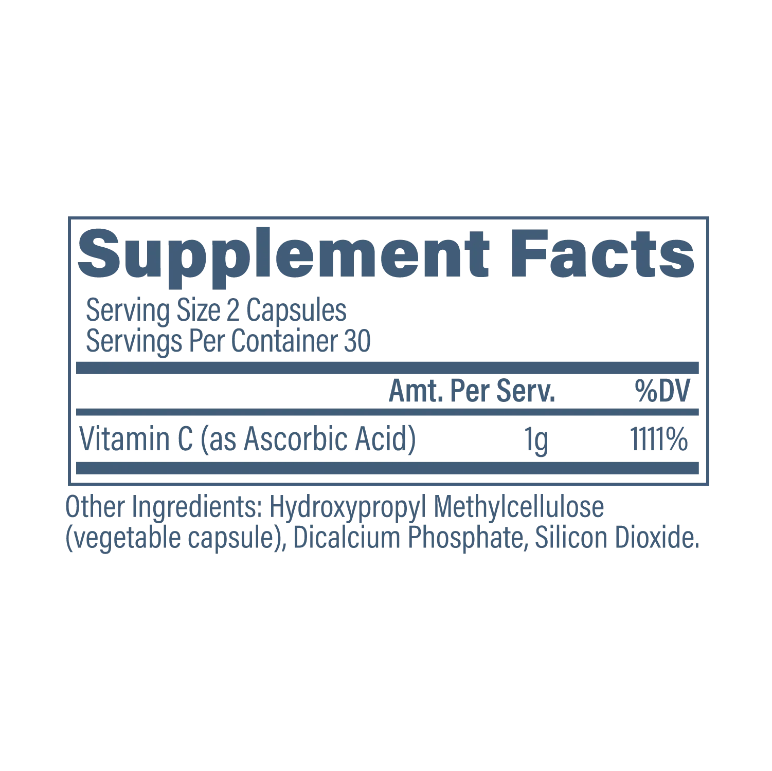 Revive Vitamin C - 60 Capsules 2