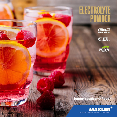 Maxler Electrolyte Powder – Fruit Punch Flavor, 102g 3