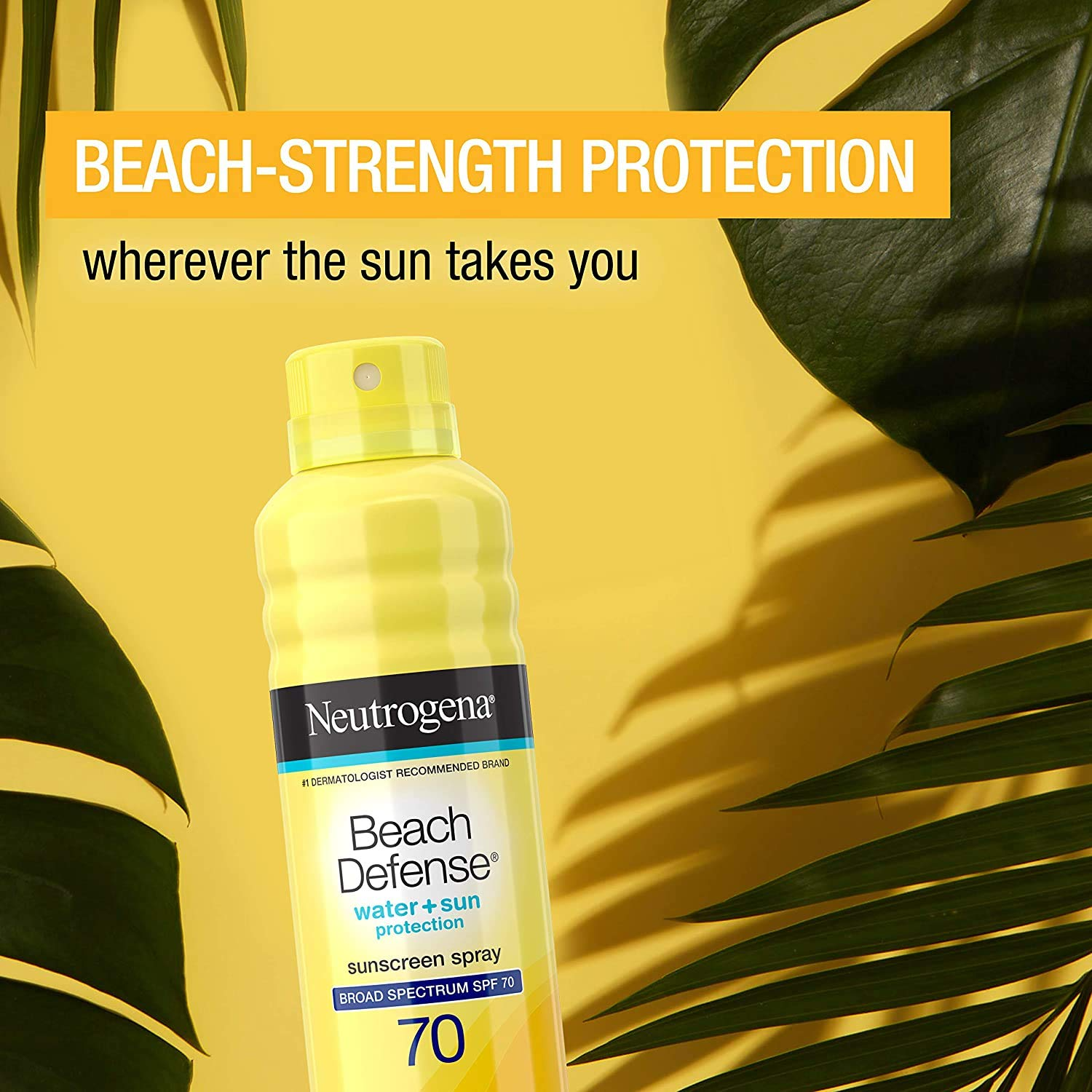 Neutrogena Beach Defense SPF 70 Spray 184g 3