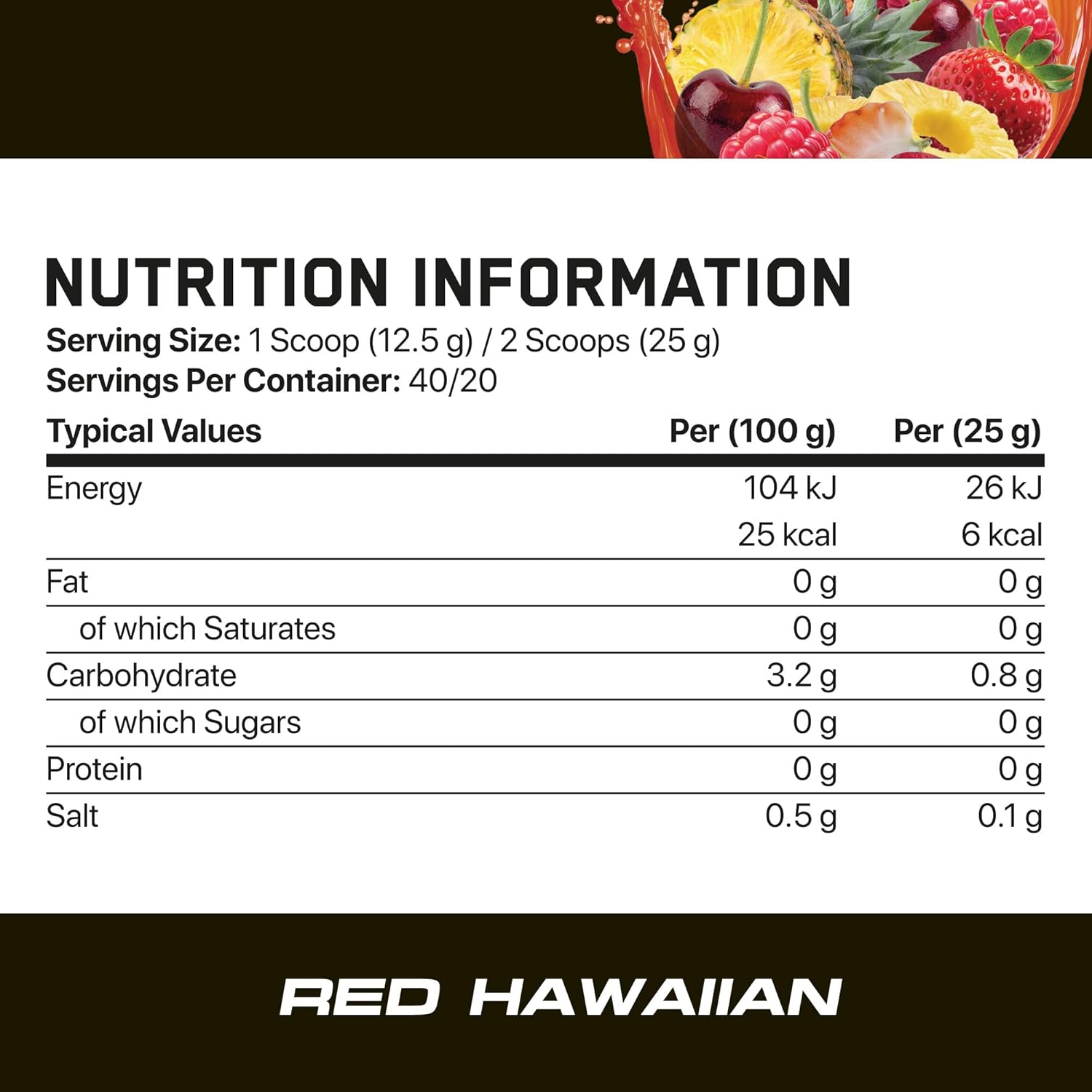 Applied Nutrition ABE Pump Stim Free 40 Scoop, Red Hawaiian 2