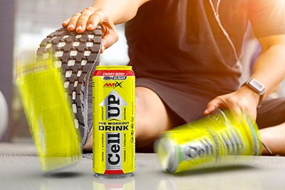 Amix CellUP PreWorkout Drink Tropical Breeze Flavor - 500ml x 12pcs 3