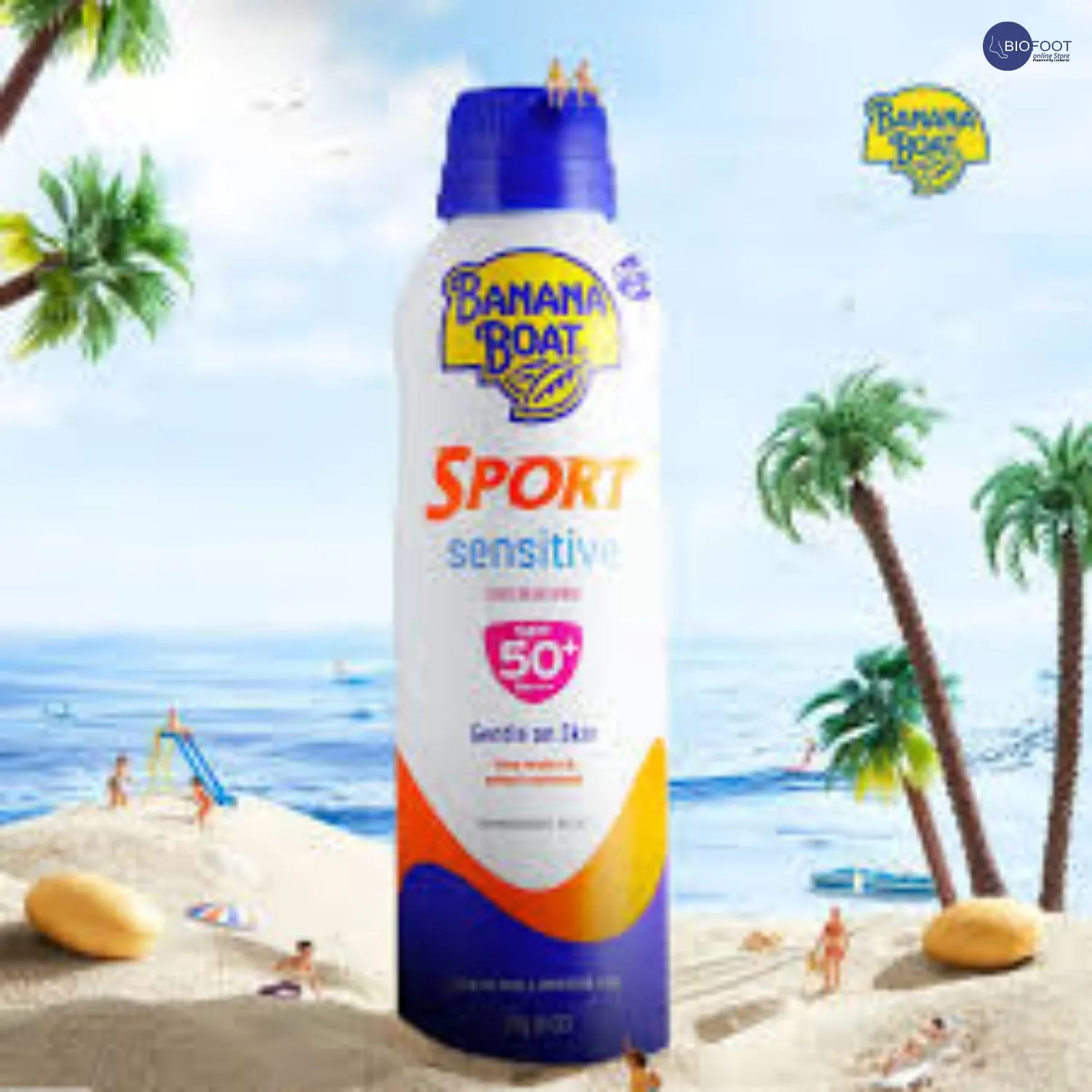 Banana Boat Sport Sensitive SPF 50 Spray – 170gm 3
