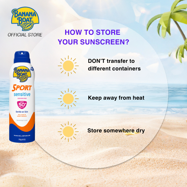 Banana Boat Sport Sensitive SPF 50 Spray – 170gm 4
