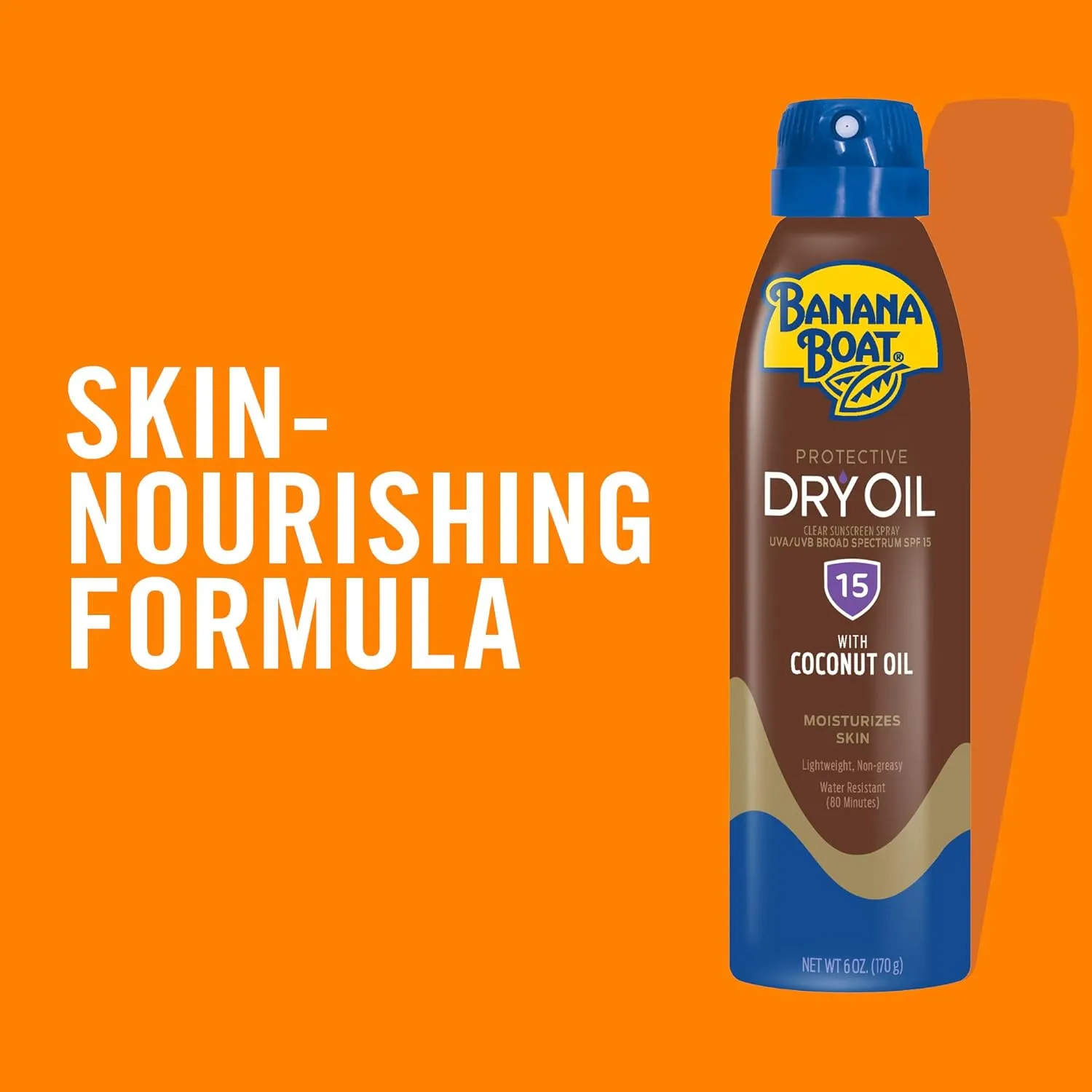 Banana Boat SPF 15 Dry Oil with Coconut Oil – 170g 4