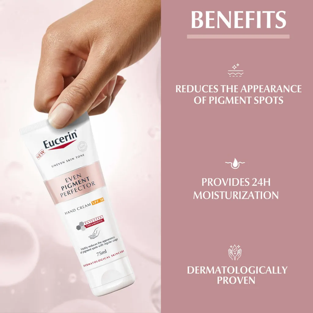 Eucerin Even Pigment Perfector SPF30 Hand Cream - 75ml 5