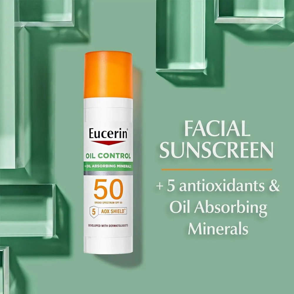 Eucerin Oil Control Sunscreen SPF50 Lotion 75ml 3