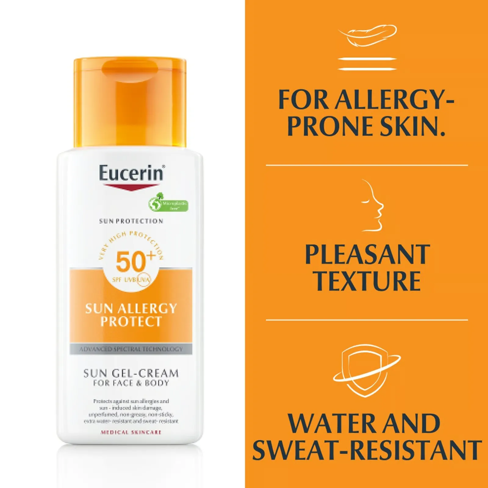 Eucerin Sun Allergy Protect SPF50 Cream 150ml 4