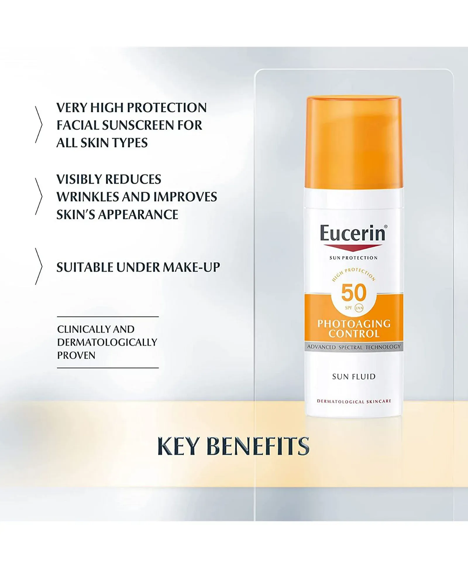 Eucerin Photoaging Control SPF 50 Sun Fluid 50ml 2