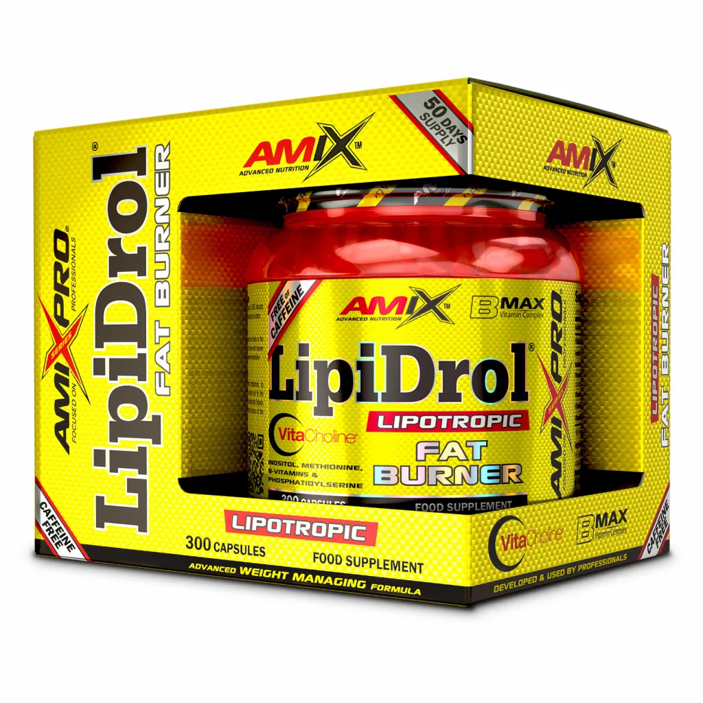 Amix LipiDrol Fat Burner - 120 Capsules 2