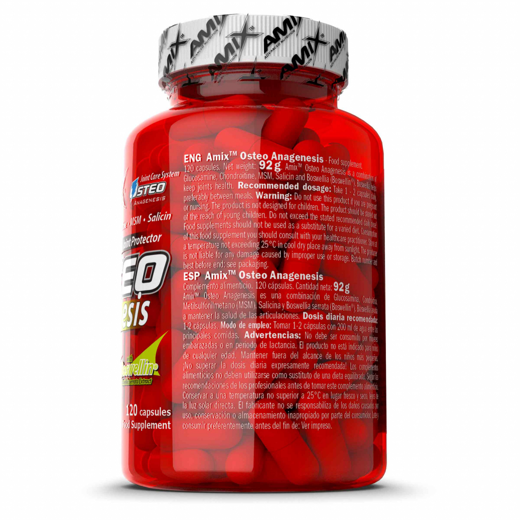Amix Osteo Anagenesis - 120 Capsules 2