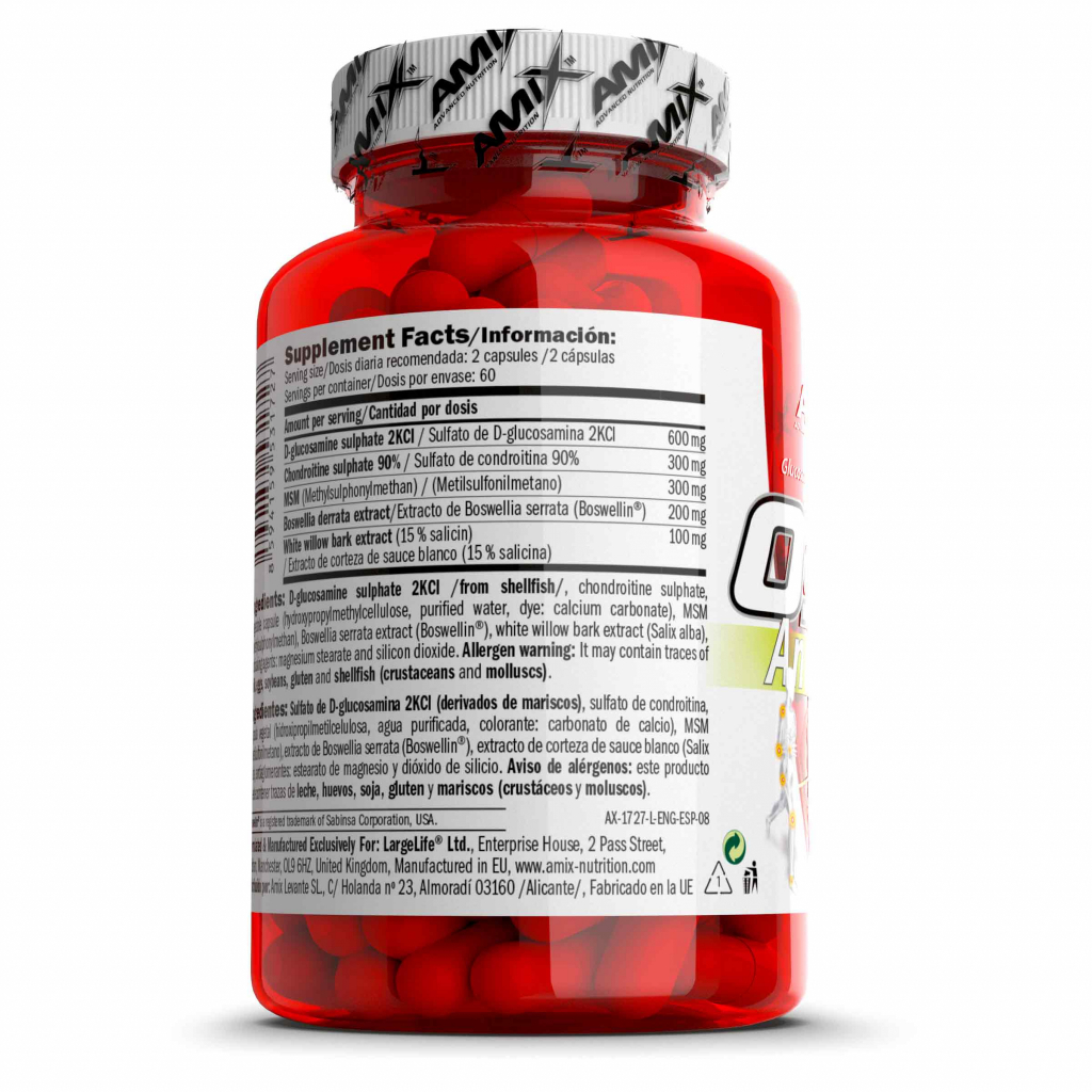 Amix Osteo Anagenesis - 120 Capsules 3