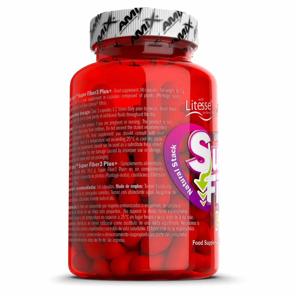Amix Super Fiber3 Plus - 90 Capsules 3
