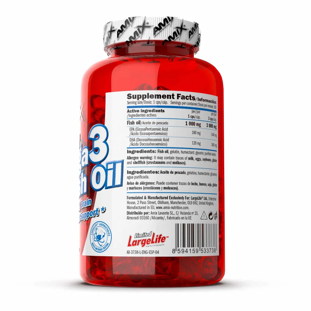 Amix Super Omega3 Fish Oil - 90 Softgels 3