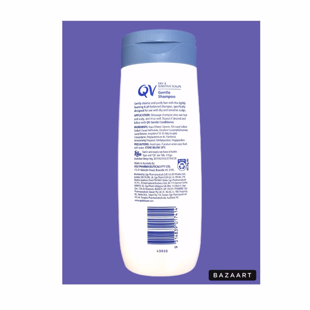 Ego QV Gentle Shampoo Normal Hair 250g 3